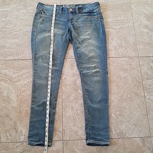 So jeggings dark wash jean, vintage look size 9